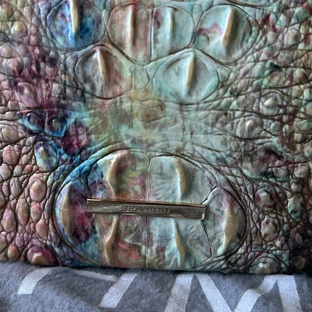 Brahmin Amelia Opal Melbourne Bucket Bag - Picture 2 of 8